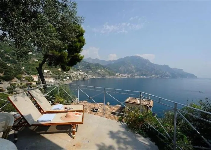 Villa Oliver - Breathtaking Small Pool 14 Sqm Hydromassage On The Rock - Amalfi Coast