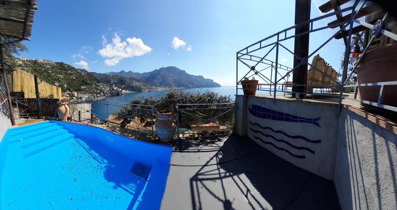 Oliver - Breathtaking Small Pool 14 Sqm Hydromassage On The Rock - Coast * Amalfi